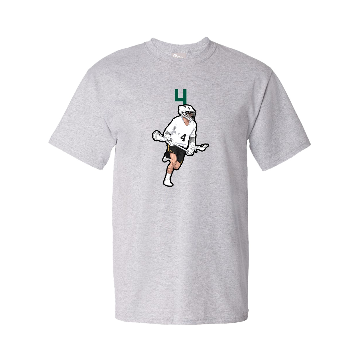 Tee — Number Top in Grey