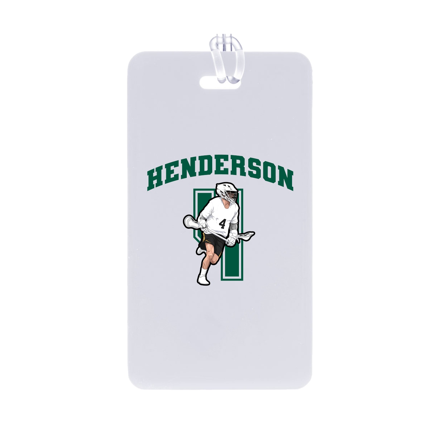 Bag Tag — Number in Classic