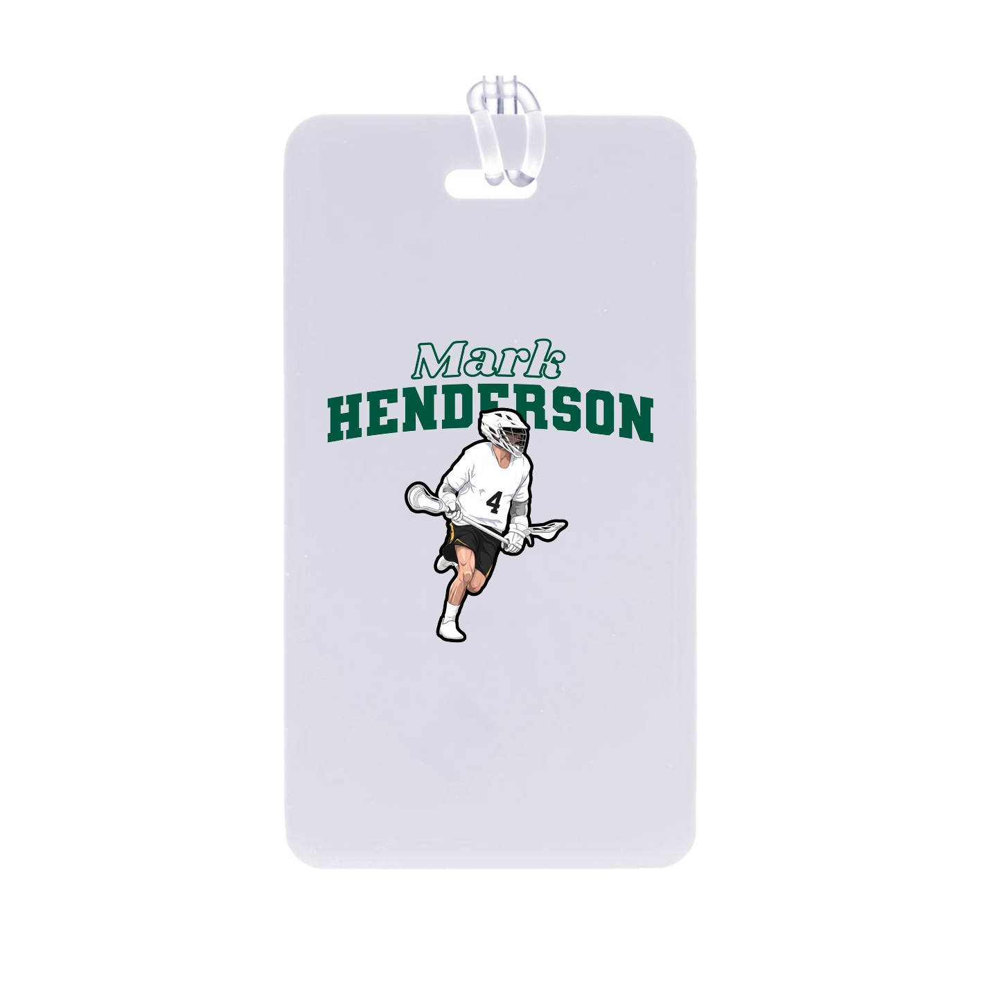 Bag Tag — Name Arch in Classic