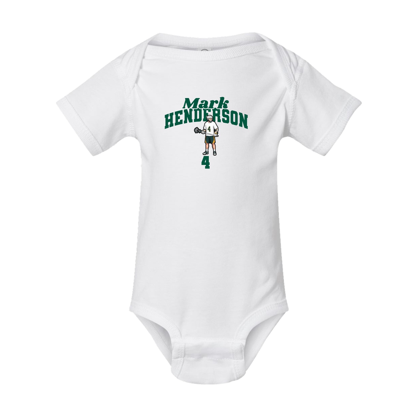 Baby Onesie — Signature Arch in White