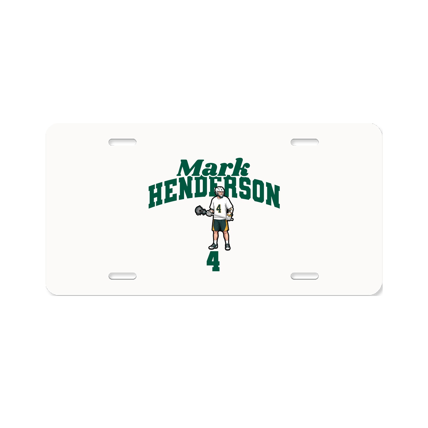 License Plate — Signature Arch in Classic