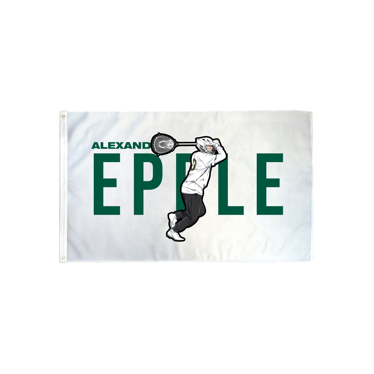 3x5 Flag — Player Name in Classic