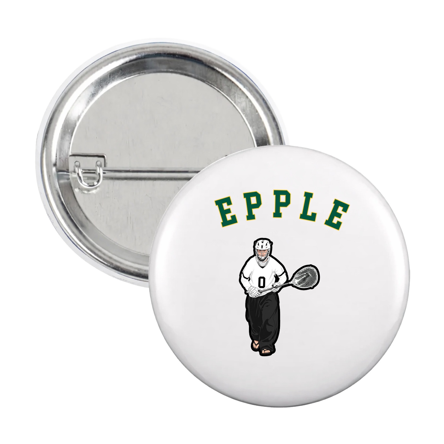 Game Day Button — Shirsey Arch in White