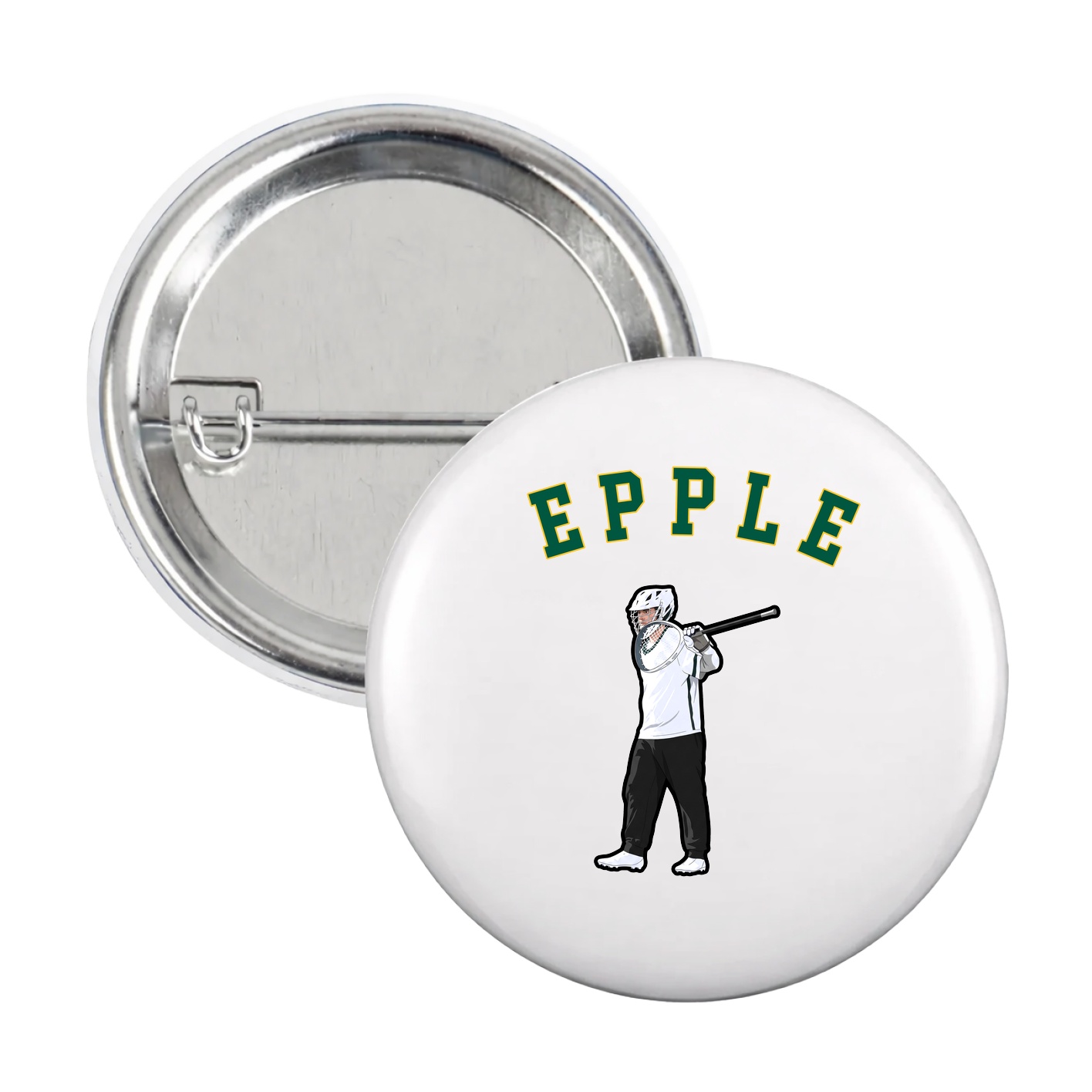 Game Day Button — Shirsey Arch in White