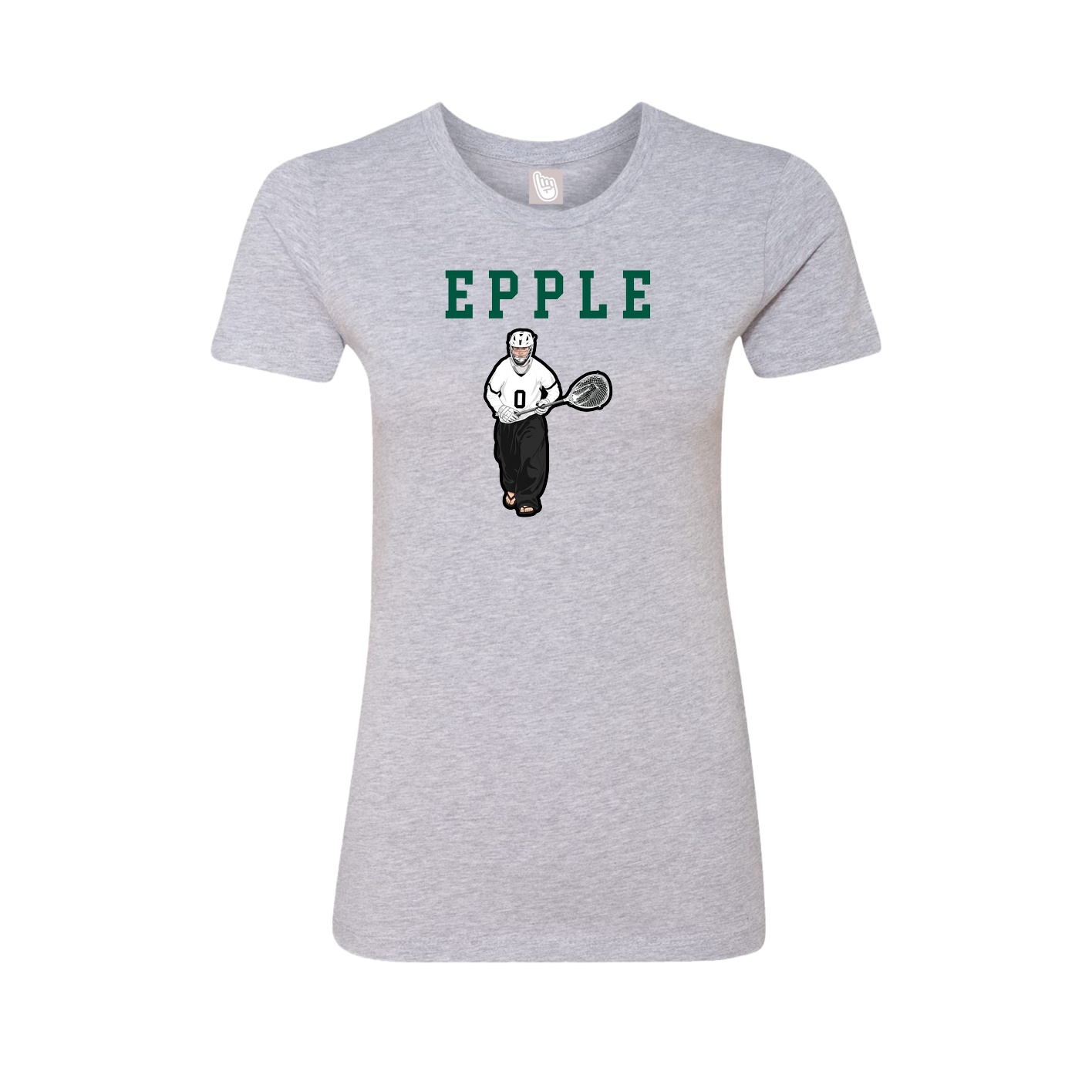 Fitted Women's Tee — Shirsey in Grey