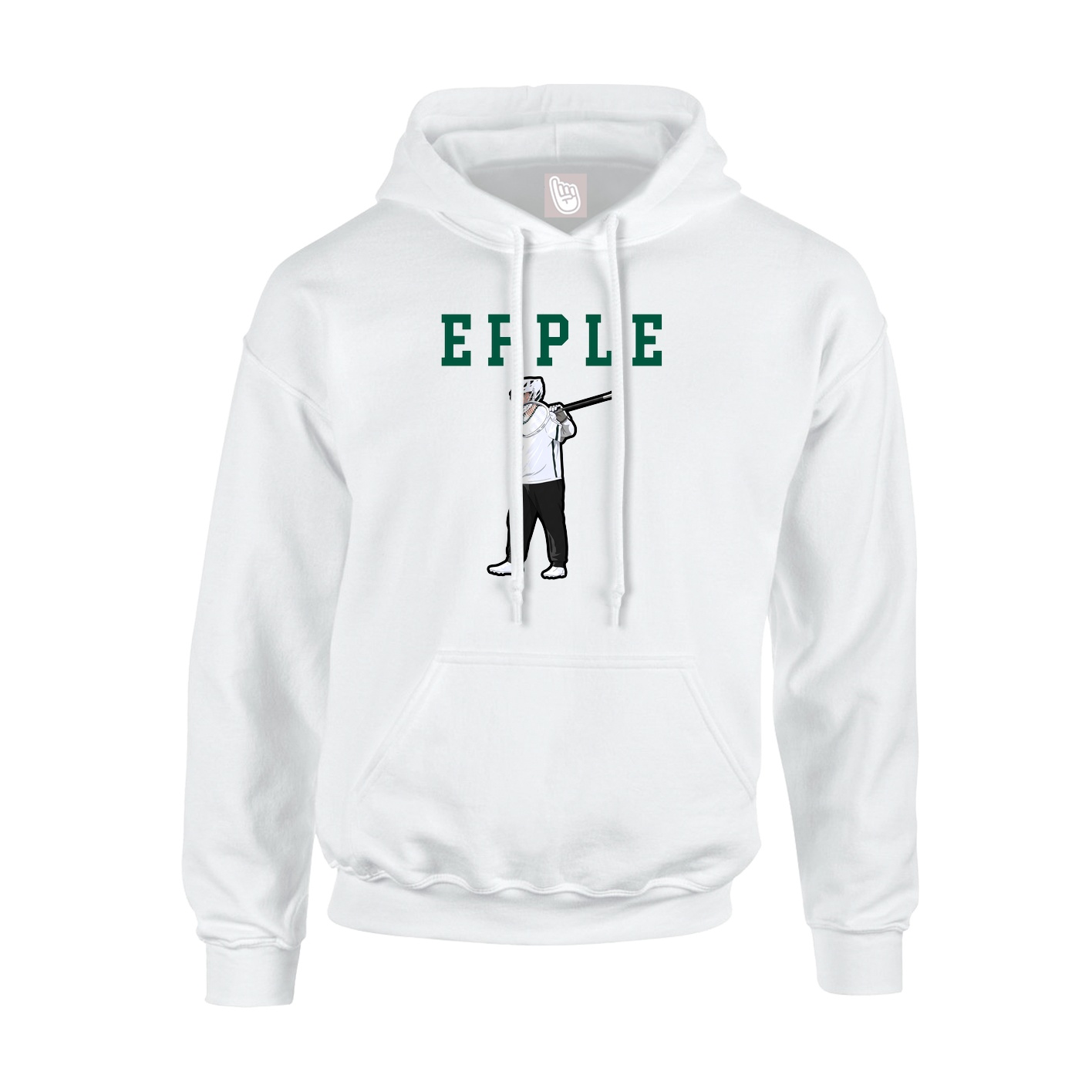 Hoodie — Shirsey in White