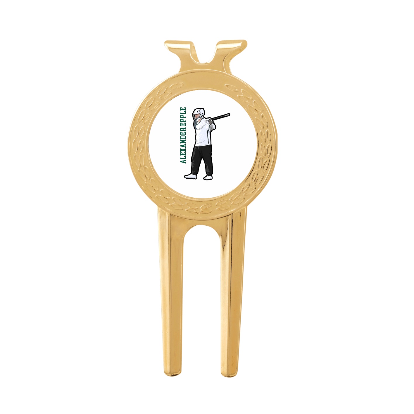 Divot Tool with Ball Marker — Name Vertical in Classic