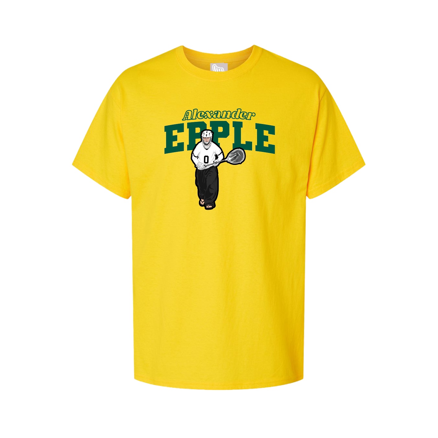 Tee — Name Arch in Gold