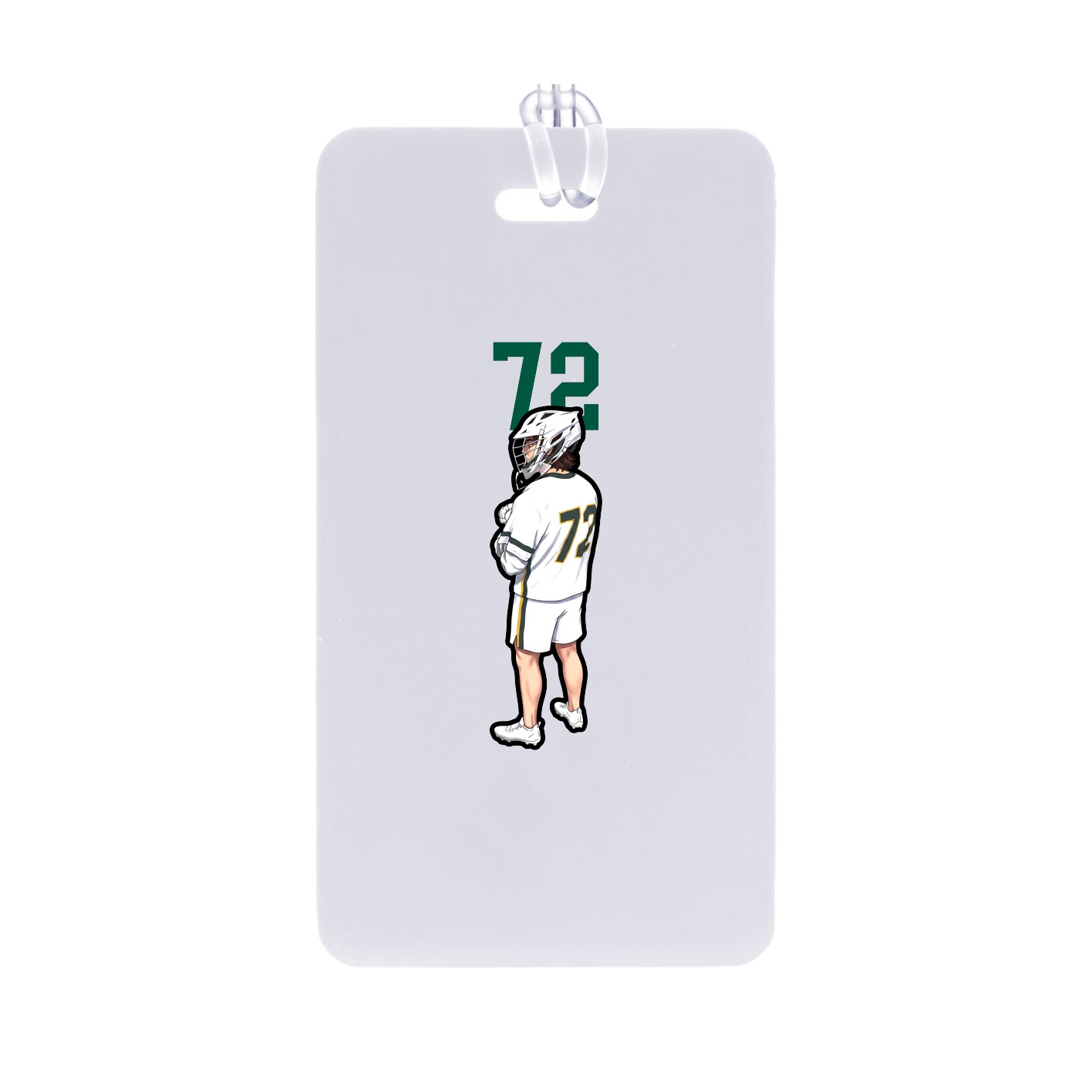 Bag Tag — Number Top in Classic