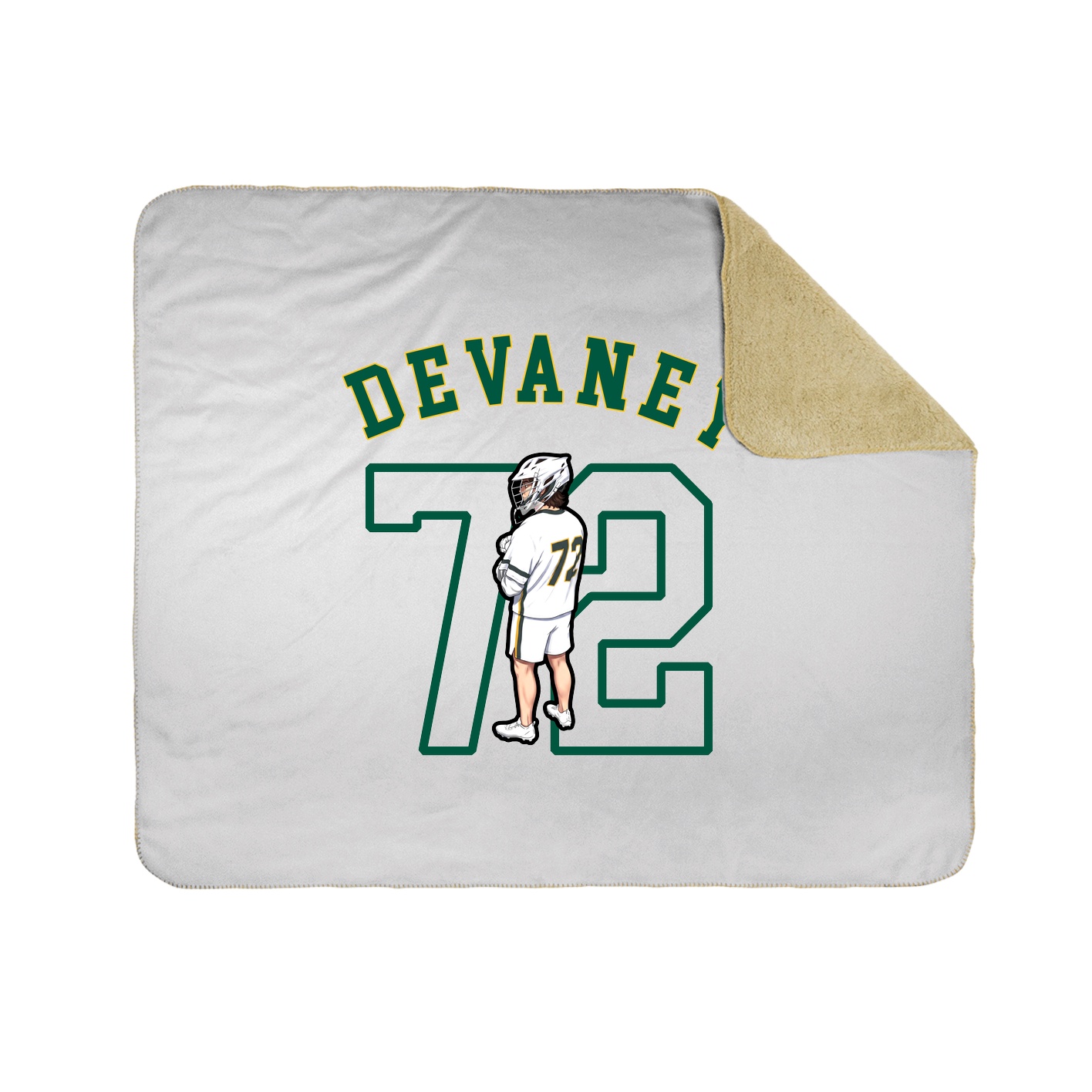 Throw Blanket — Shirsey Arch in White