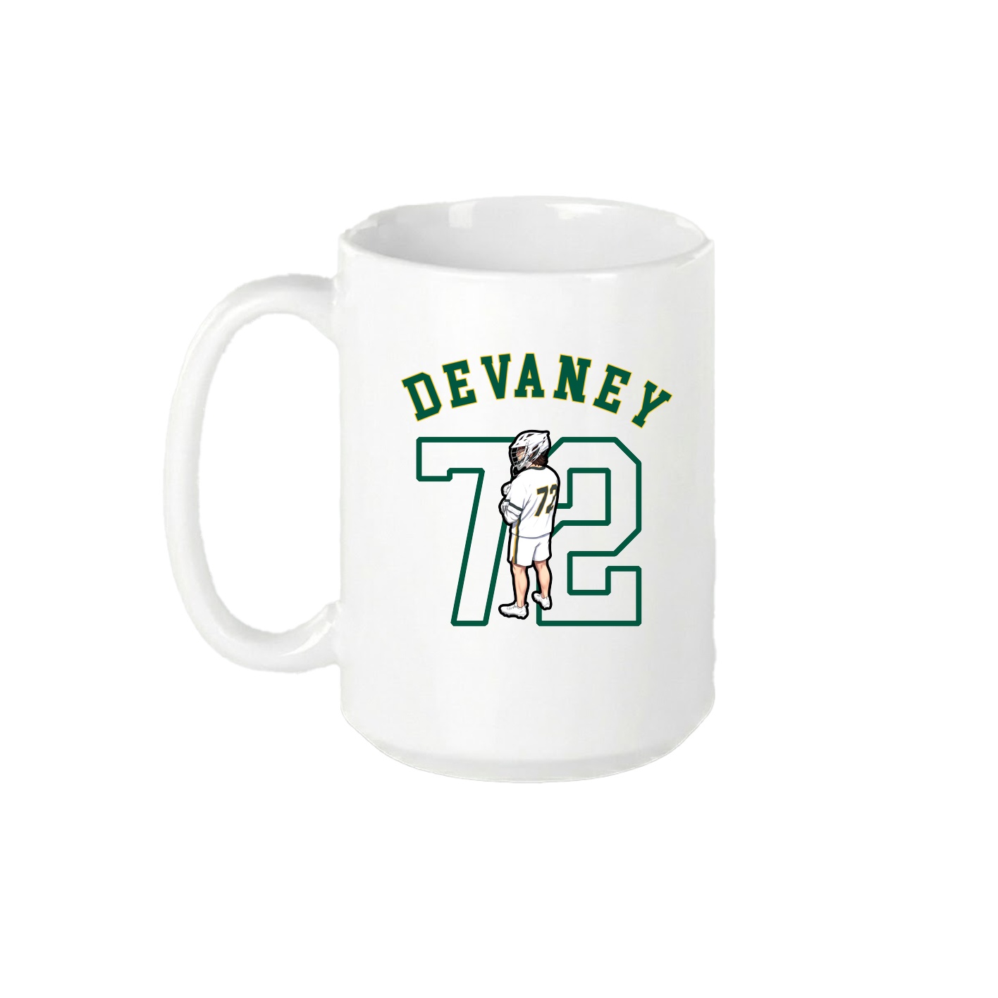 15oz Coffee Mug — Shirsey Arch in White