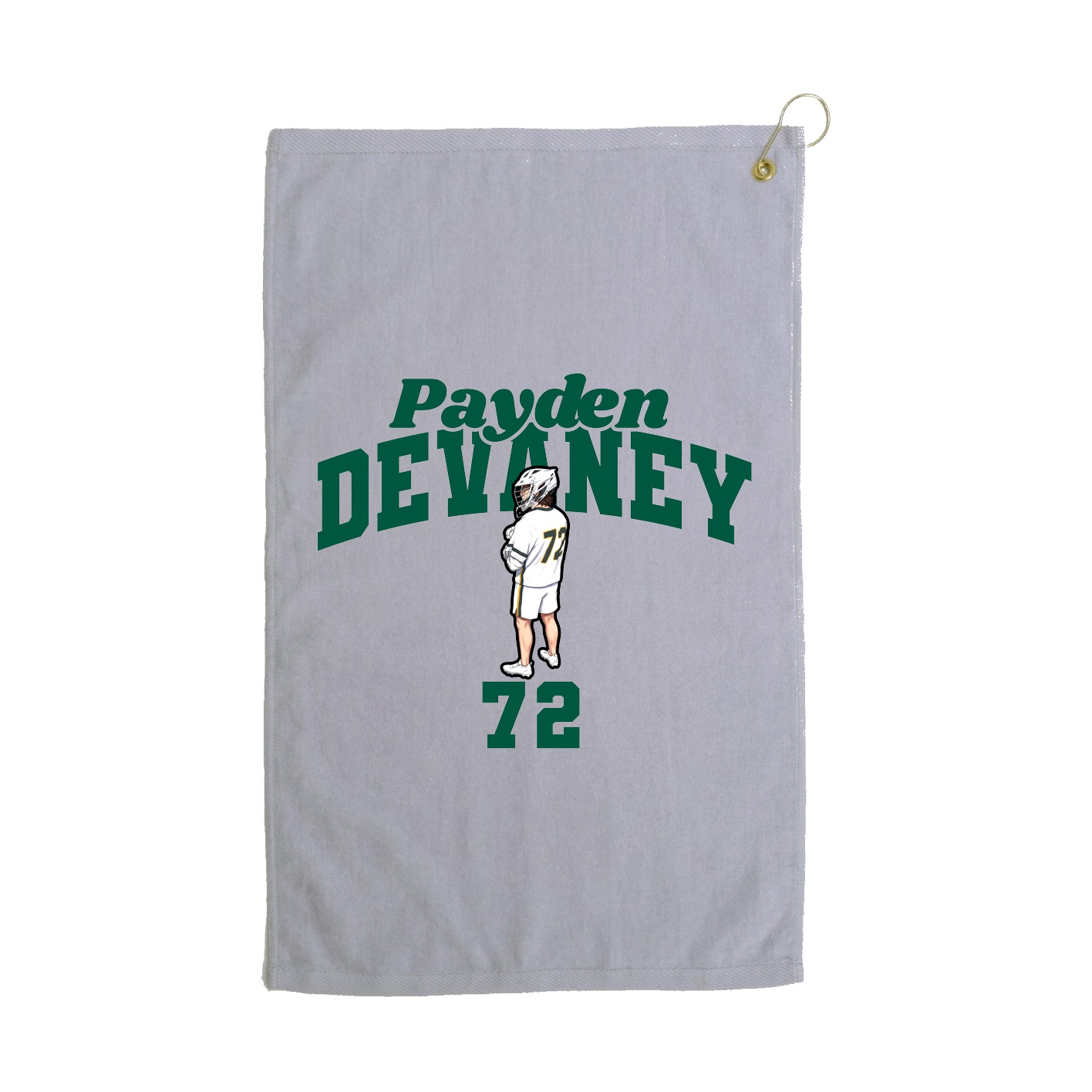 Golf Towel — Signature Arch in Grey
