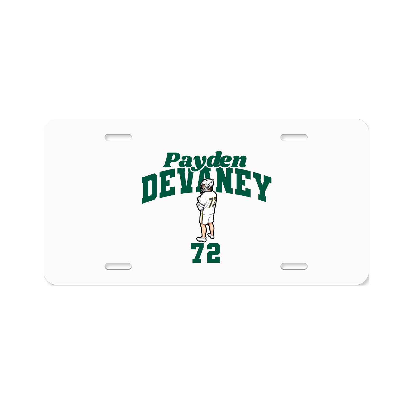 License Plate — Signature Arch in Classic