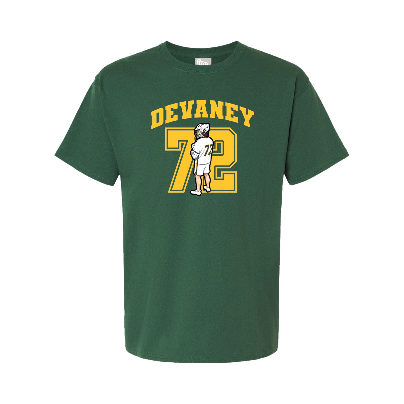 Tee — Number in Green