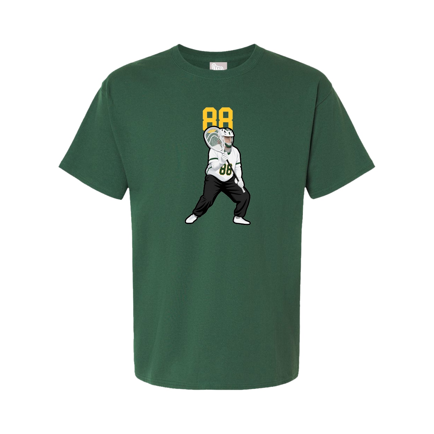 Tee — Number Top in Green