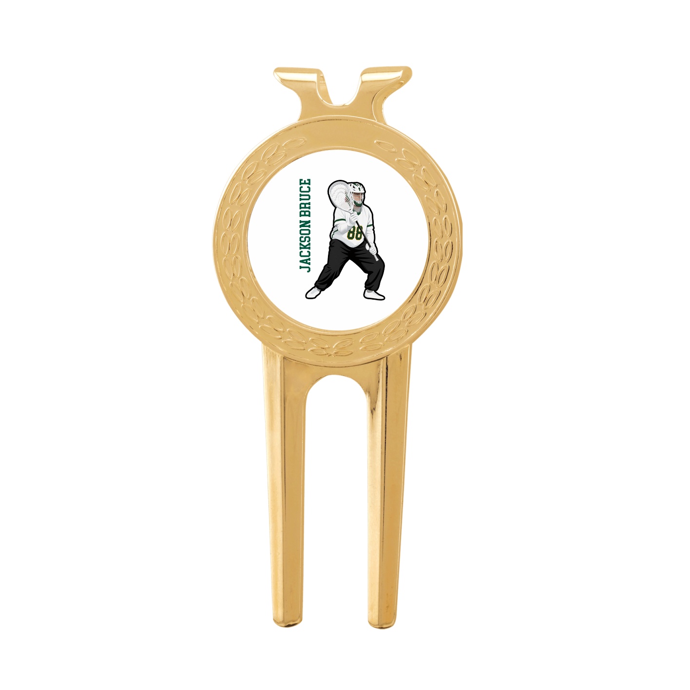 Divot Tool with Ball Marker — Name Vertical in Classic