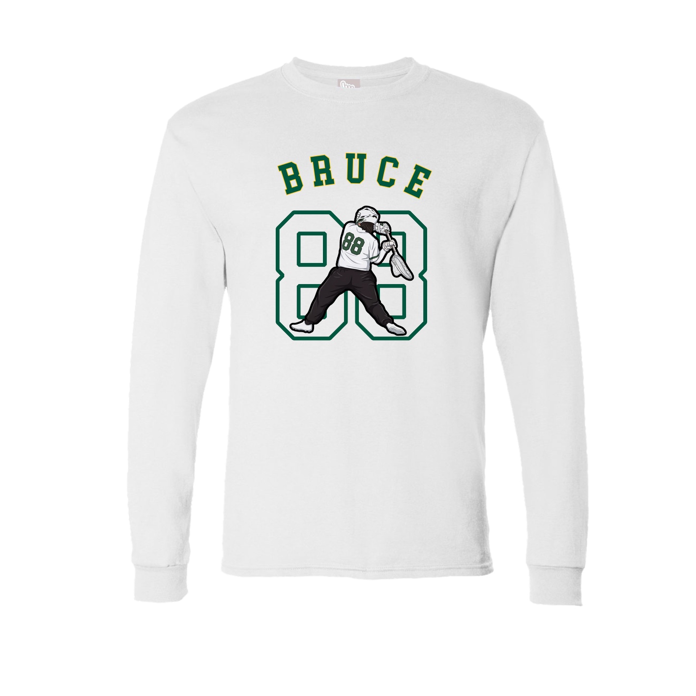 Long Sleeve Tee — Shirsey Arch in White