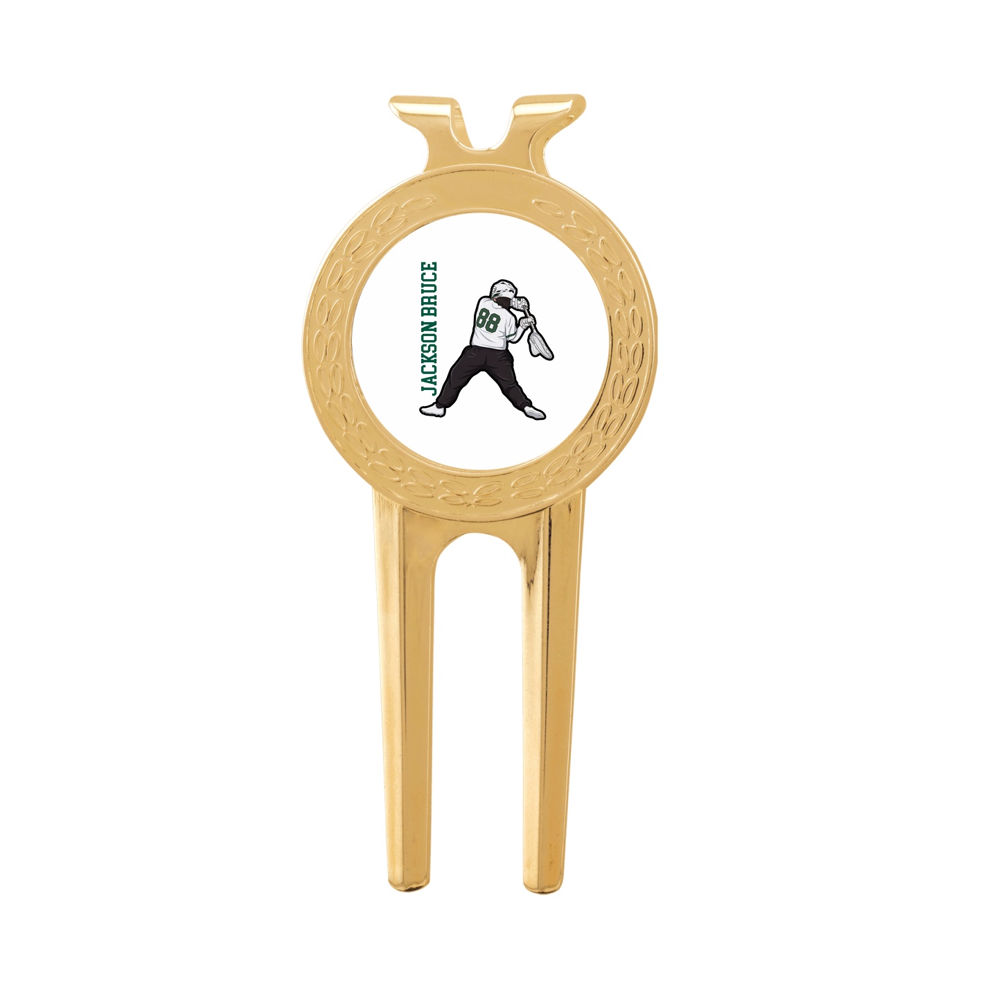Divot Tool with Ball Marker — Name Vertical in Classic