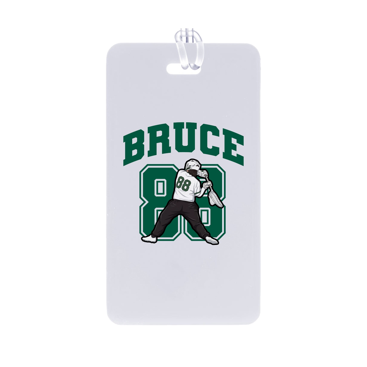 Bag Tag — Number in Classic