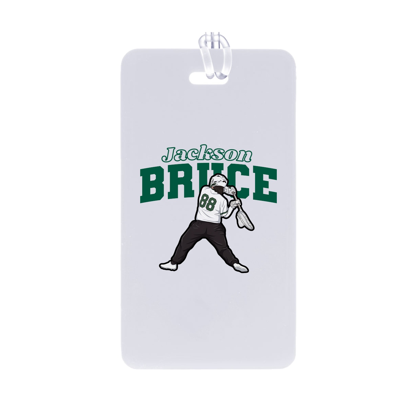 Bag Tag — Name Arch in Classic