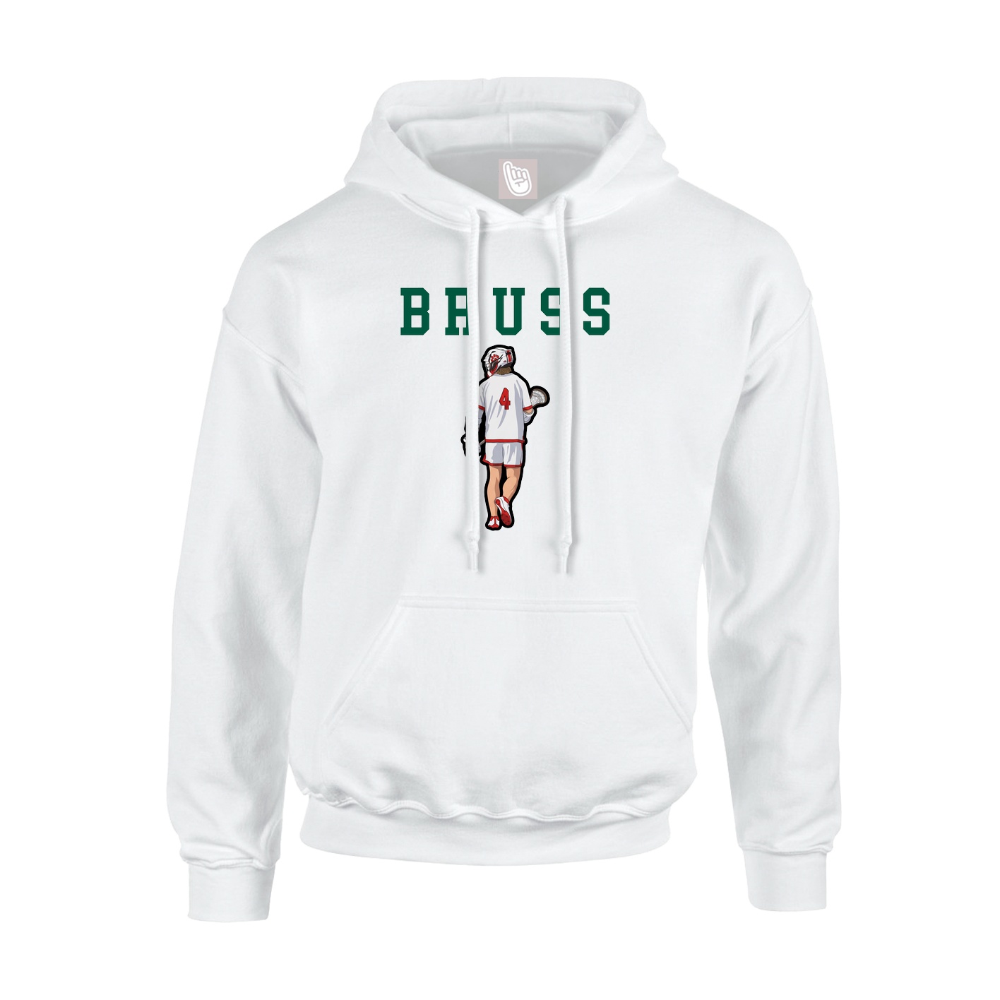 Youth Hoodie — Shirsey in White