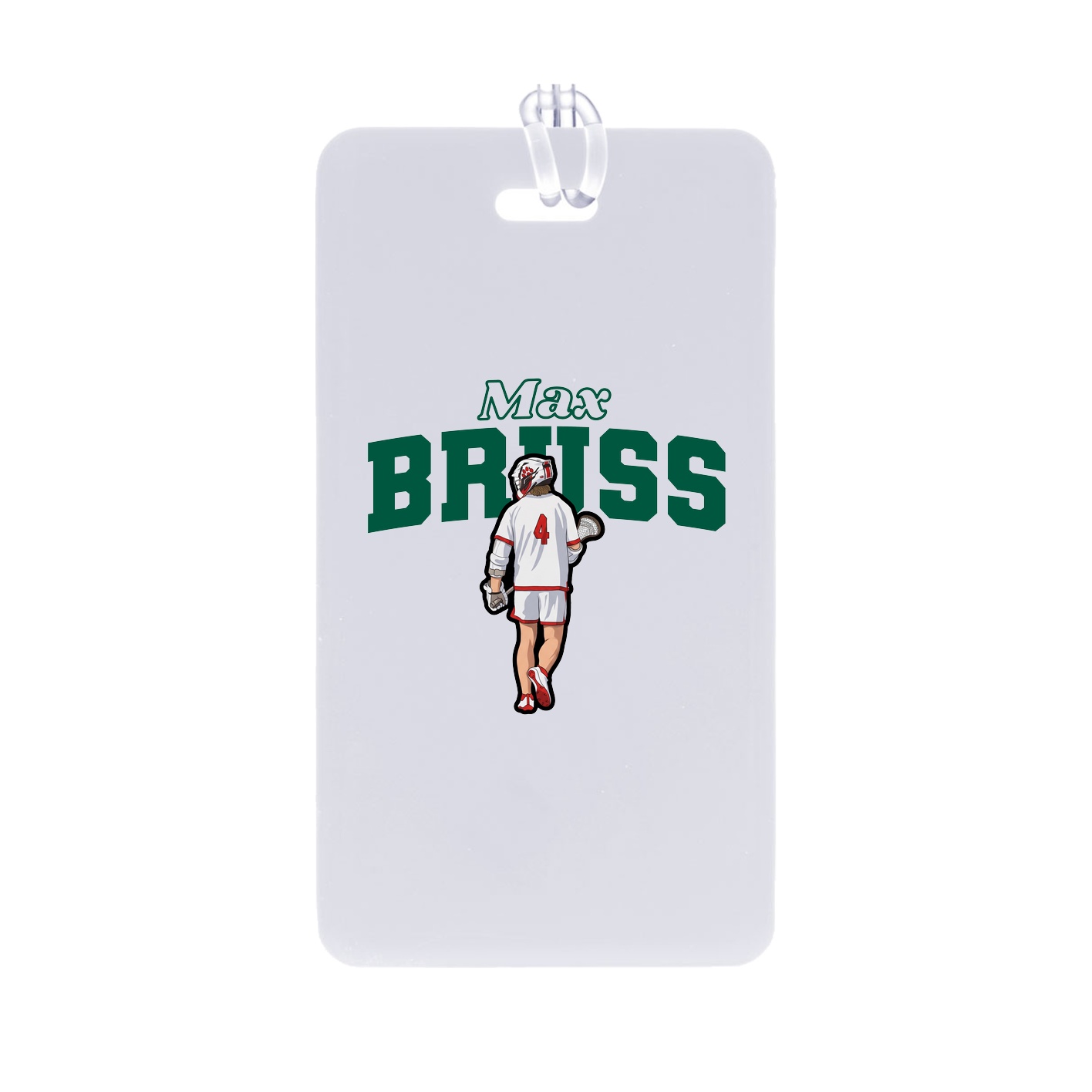 Bag Tag — Name Arch in Classic