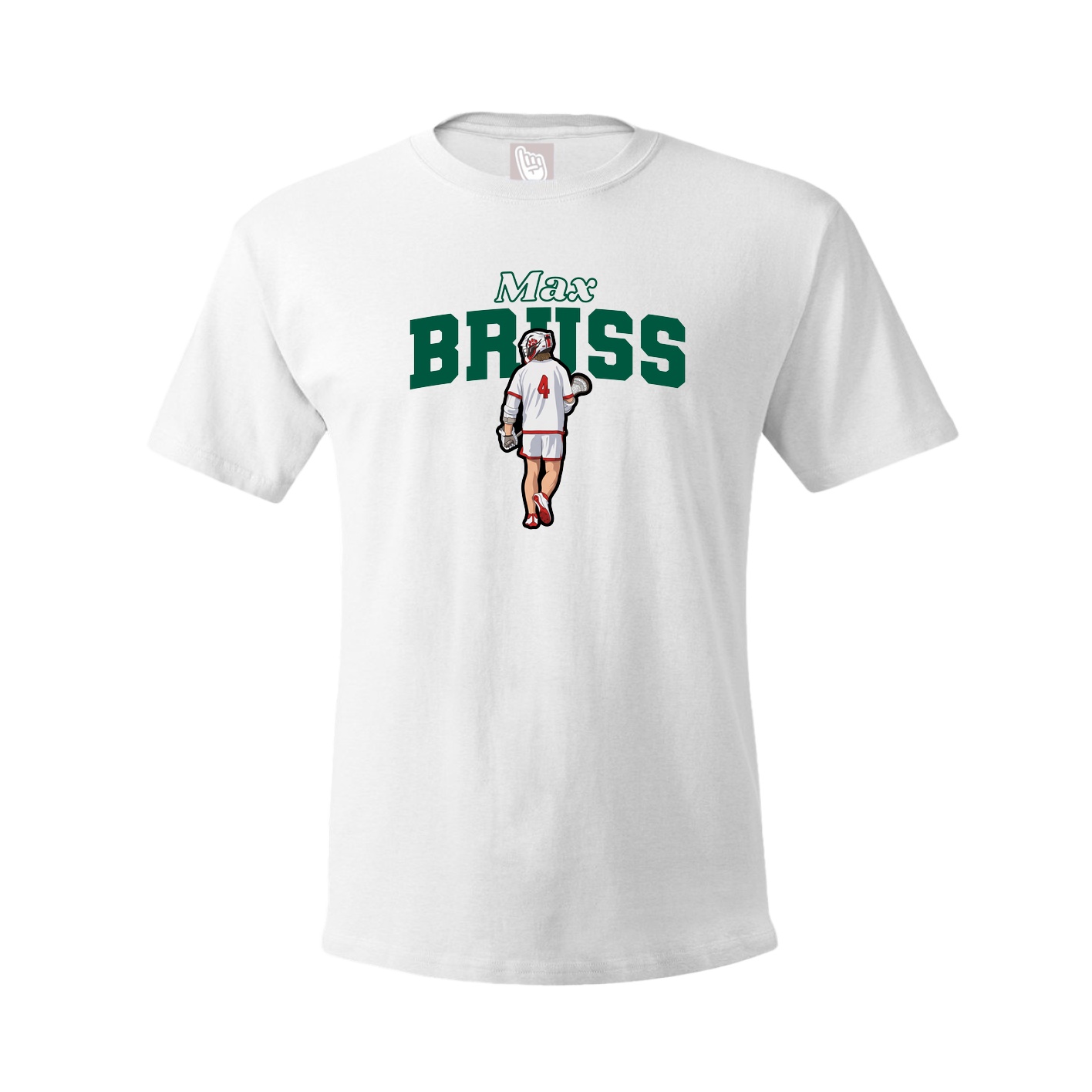 Tee — Name Arch in White