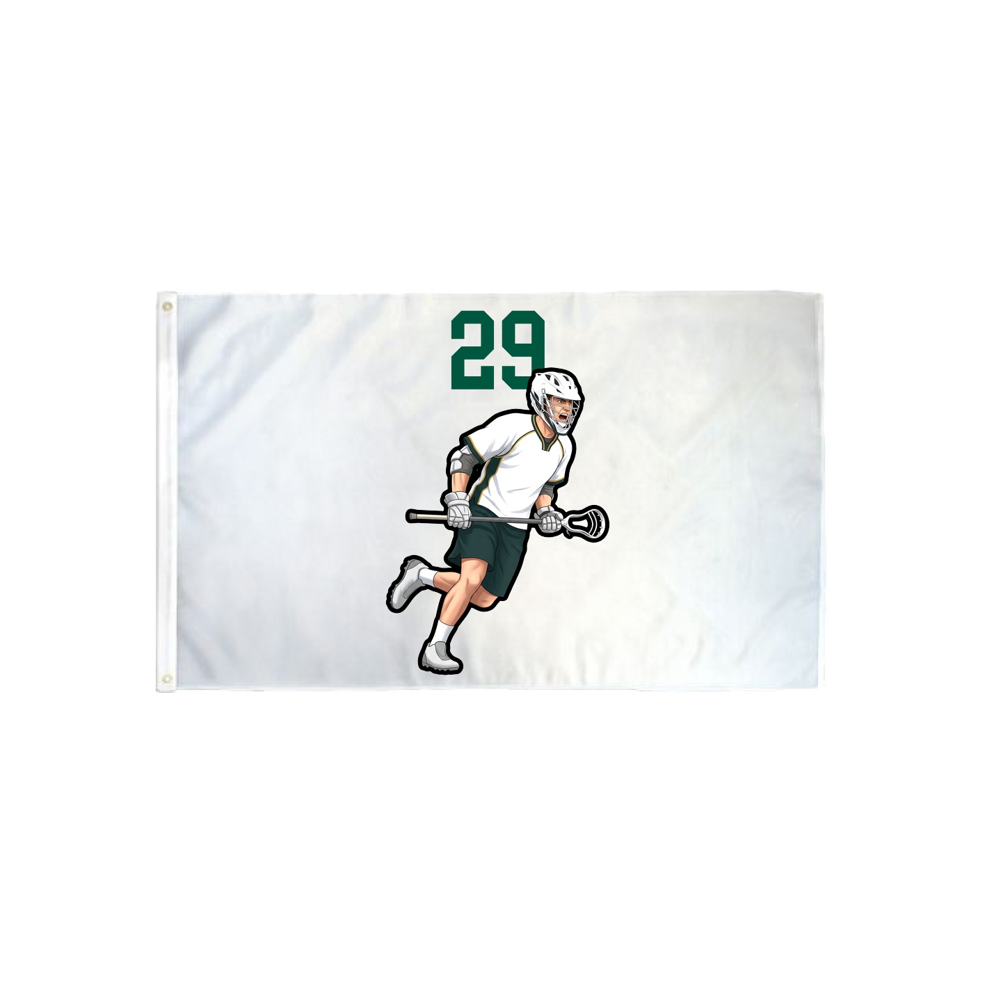 3x5 Flag — Number Top in Classic