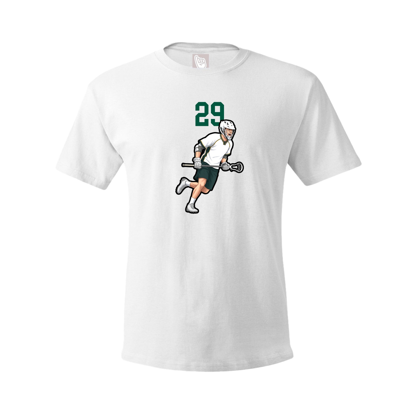 Tee — Number Top in White