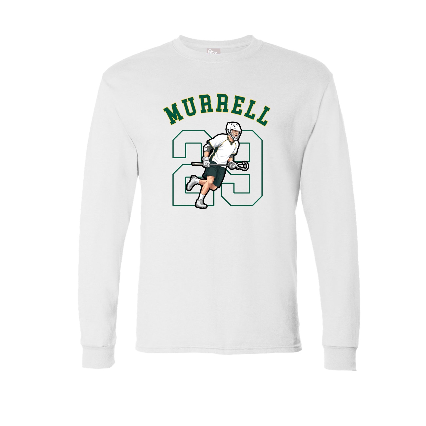 Long Sleeve Tee — Shirsey Arch in White