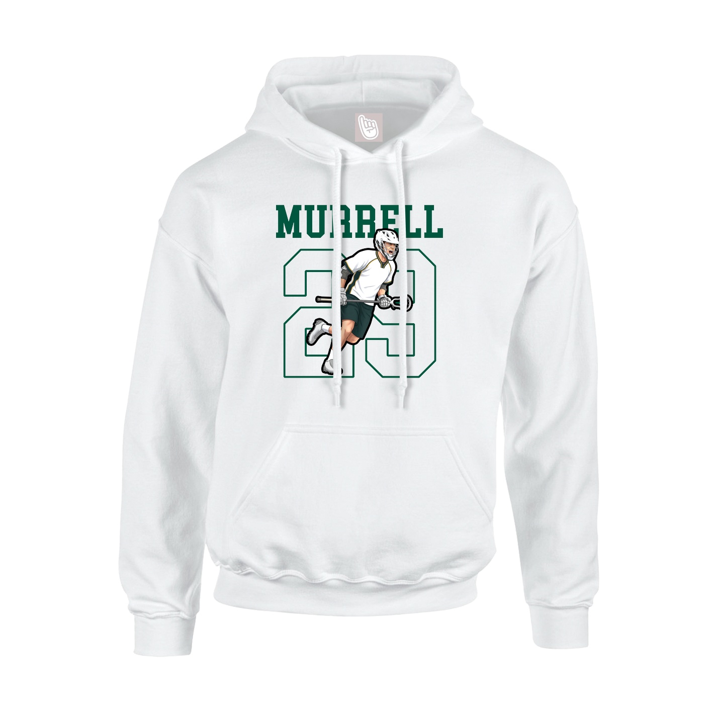 Youth Hoodie — Shirsey in White