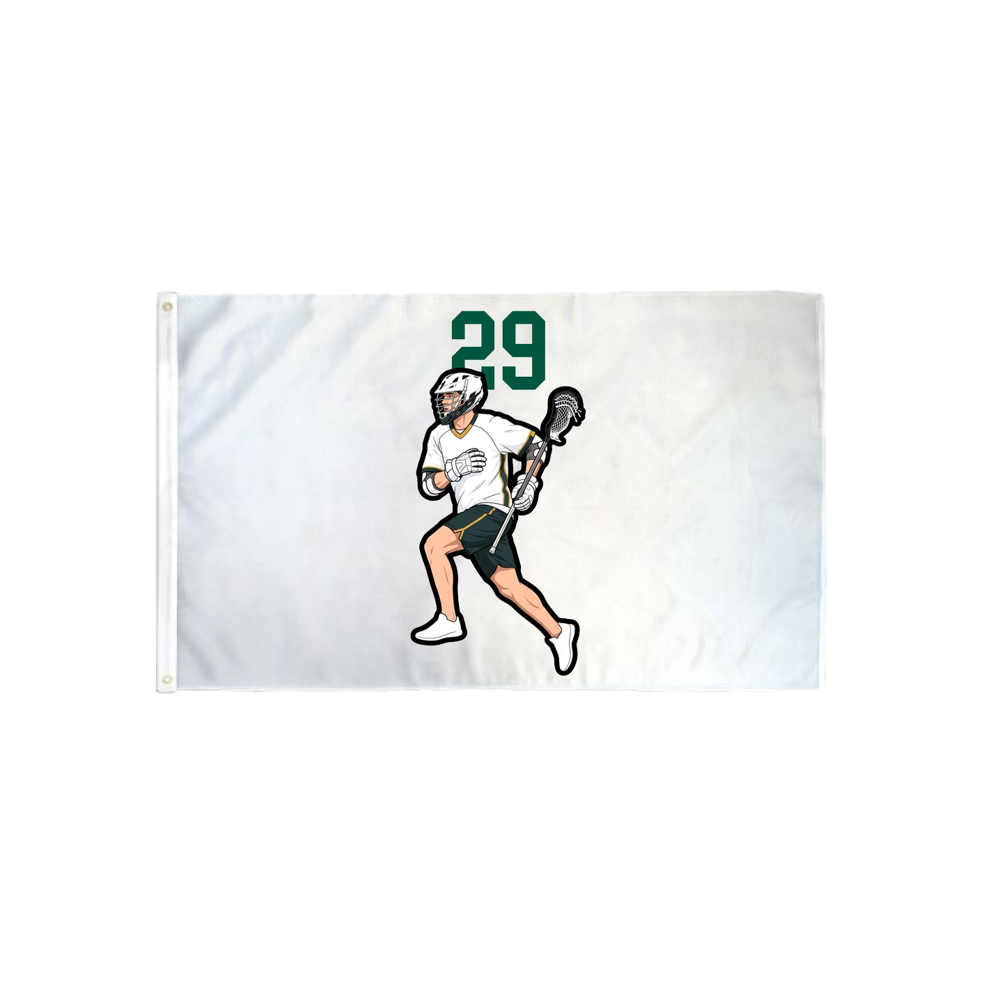3x5 Flag — Number Top in Classic