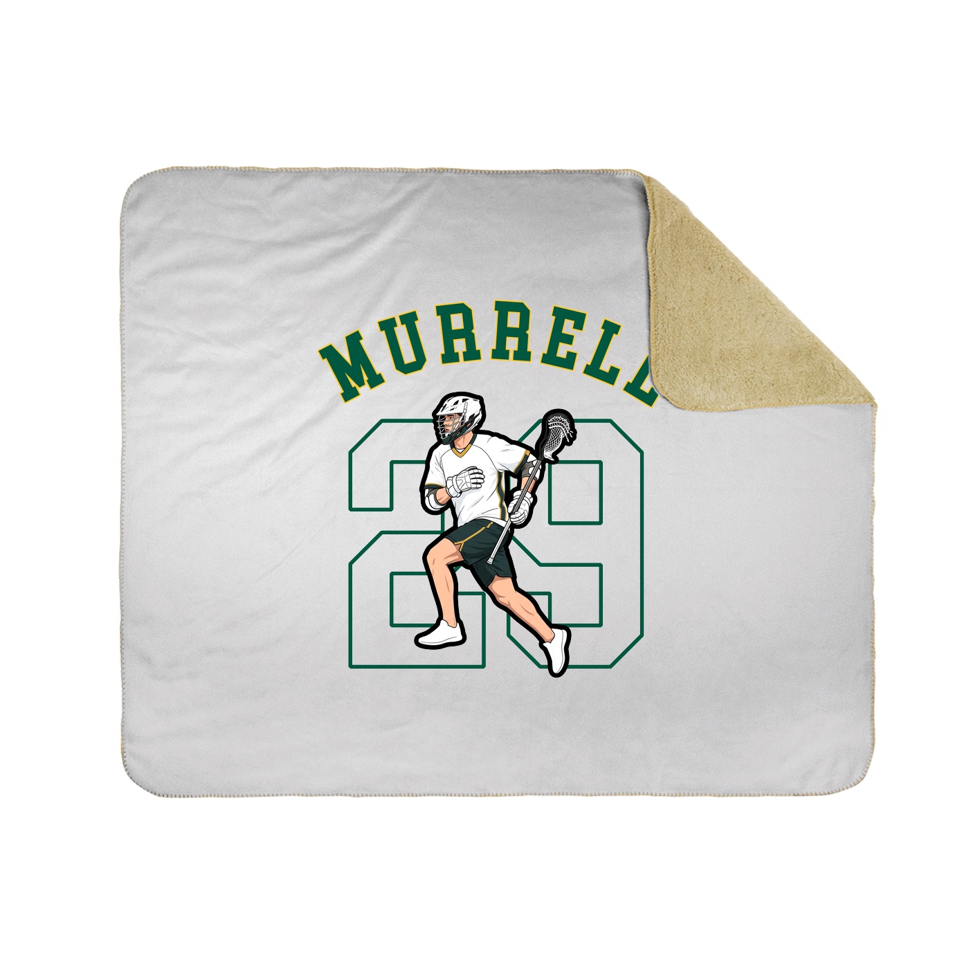Throw Blanket — Shirsey Arch in White