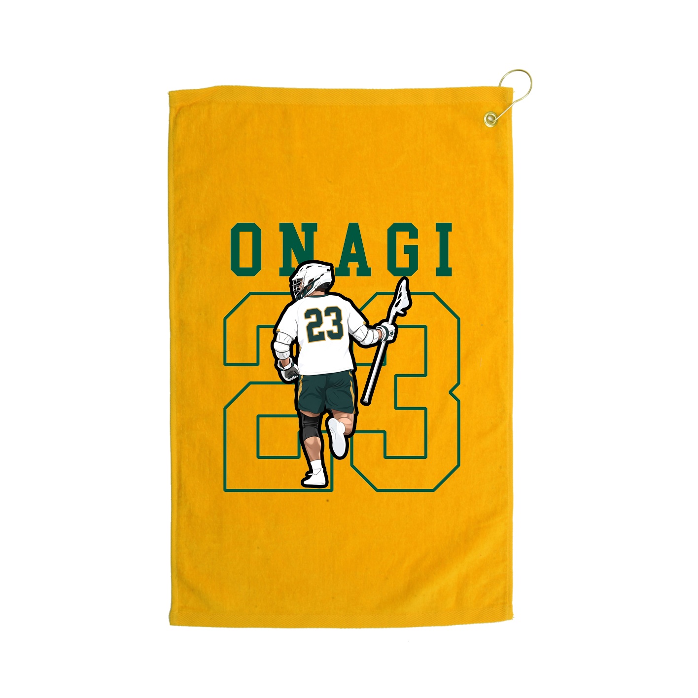 Golf Towel — Shirsey in Gold