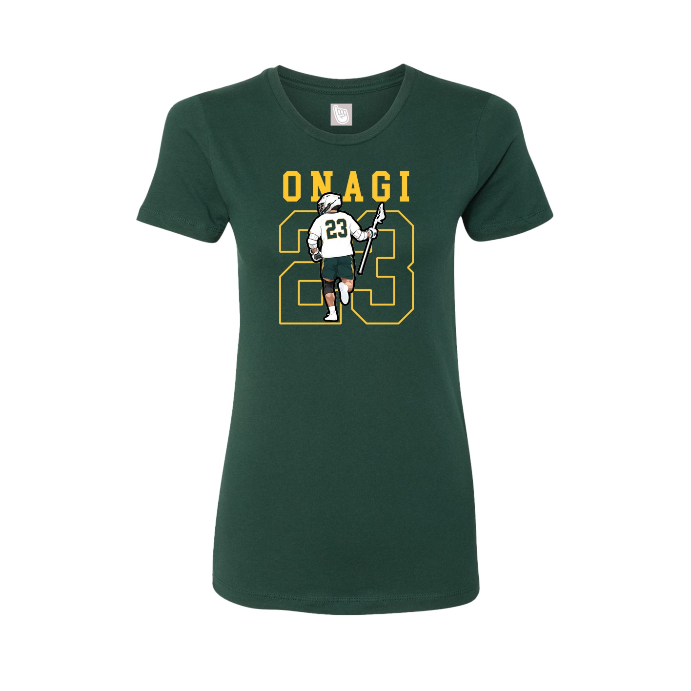 Fitted Women's Tee — Shirsey in Green
