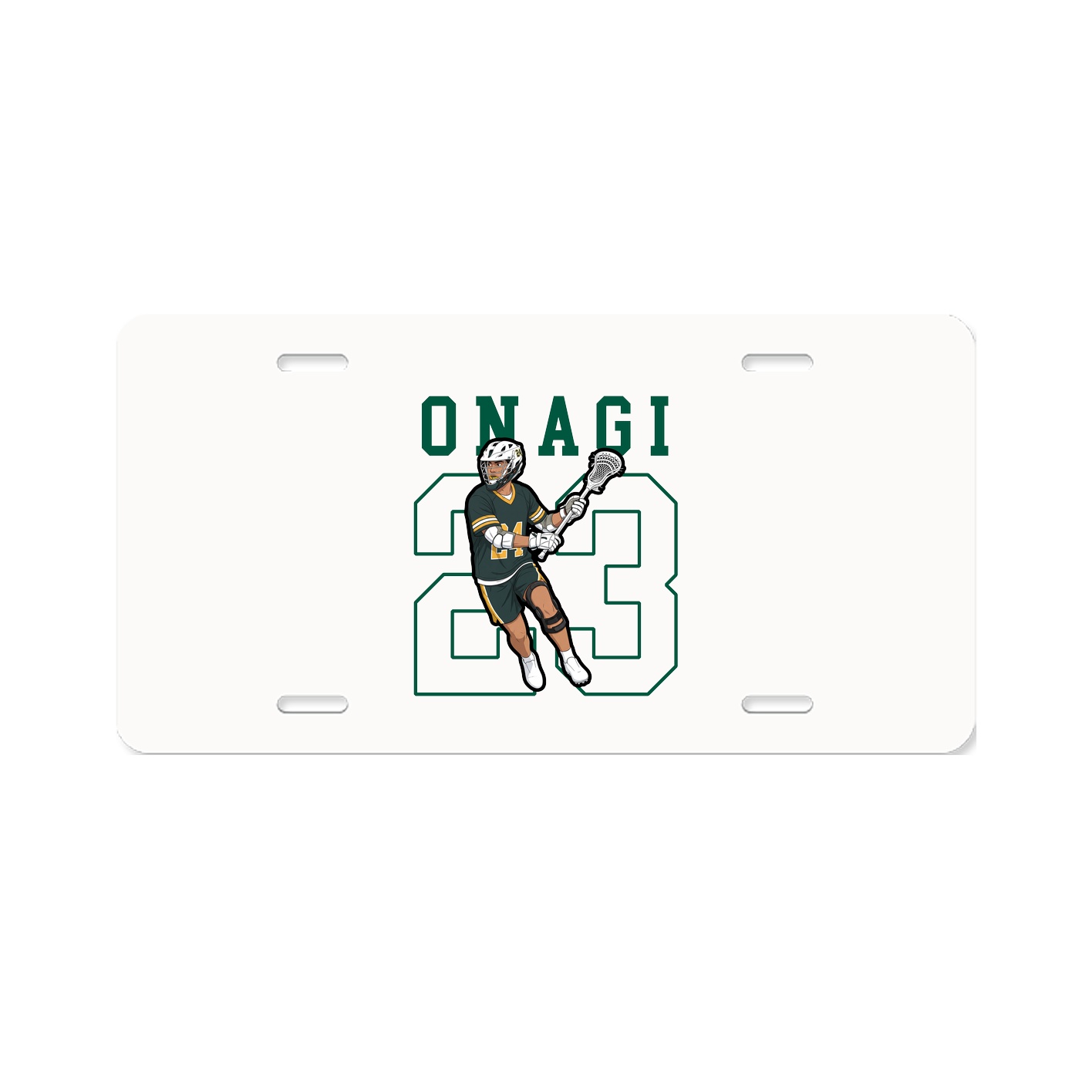 Aluminum License Plate