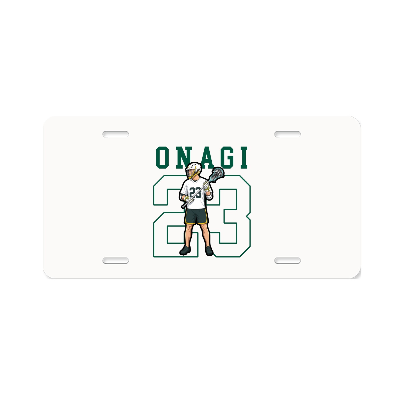 License Plate — Shirsey in Classic