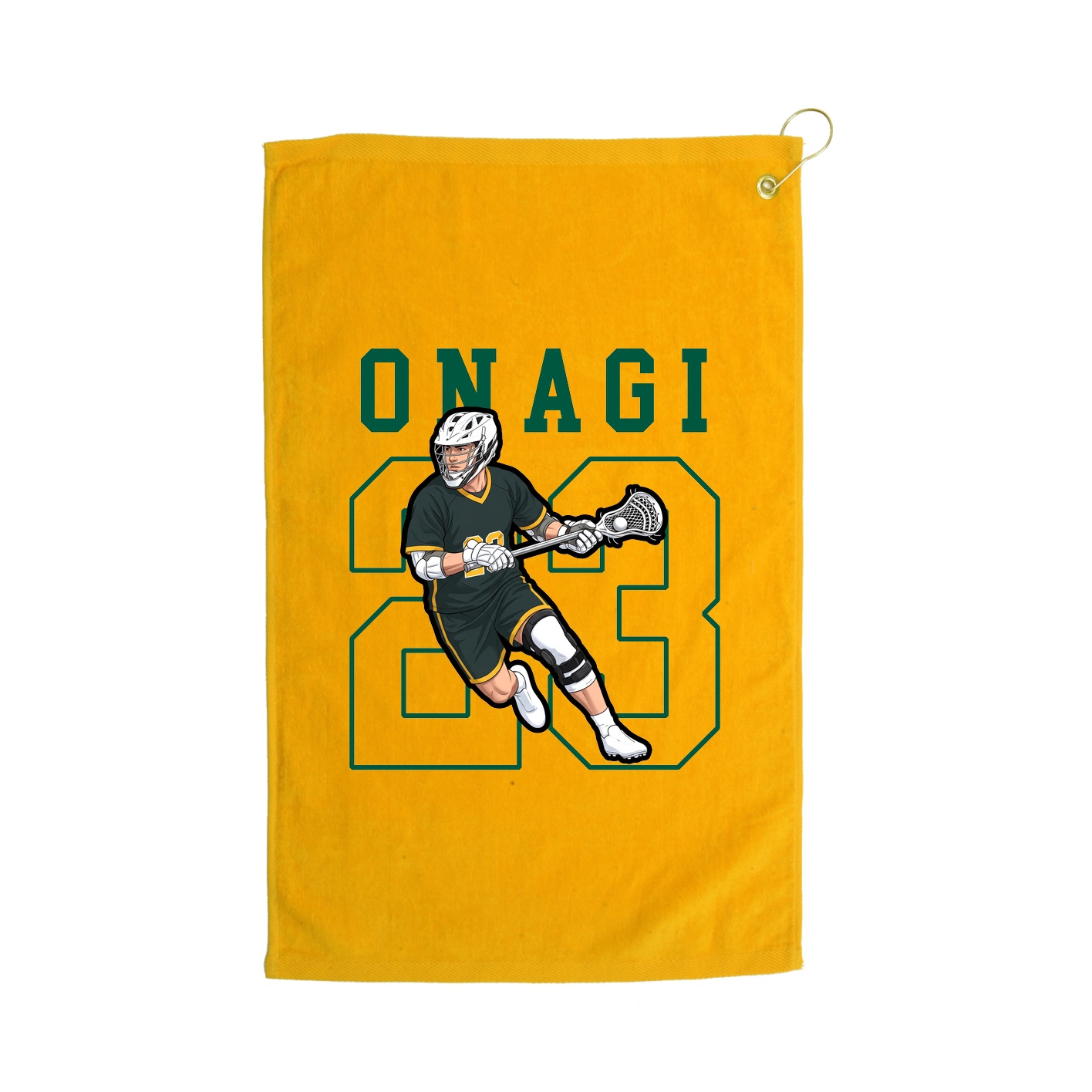 Golf Towel — Shirsey in Gold