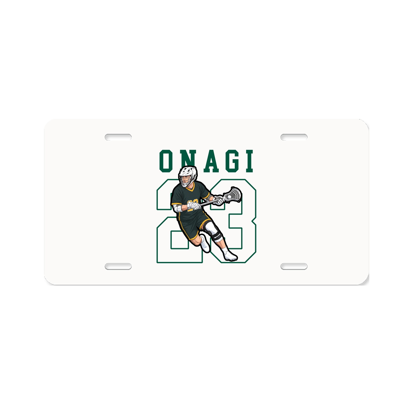 License Plate — Shirsey in Classic