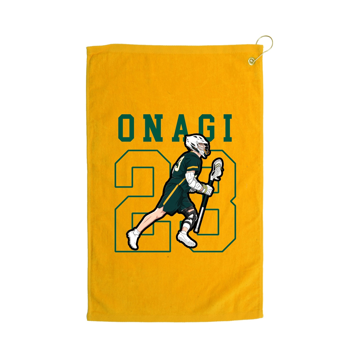 Golf Towel — Shirsey in Gold