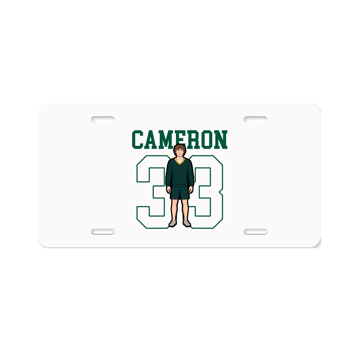 Aluminum License Plate