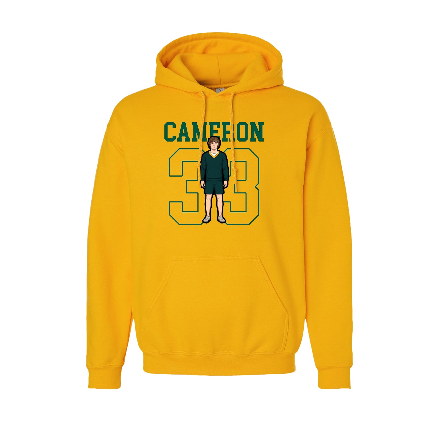 Hoodie — Shirsey in Gold