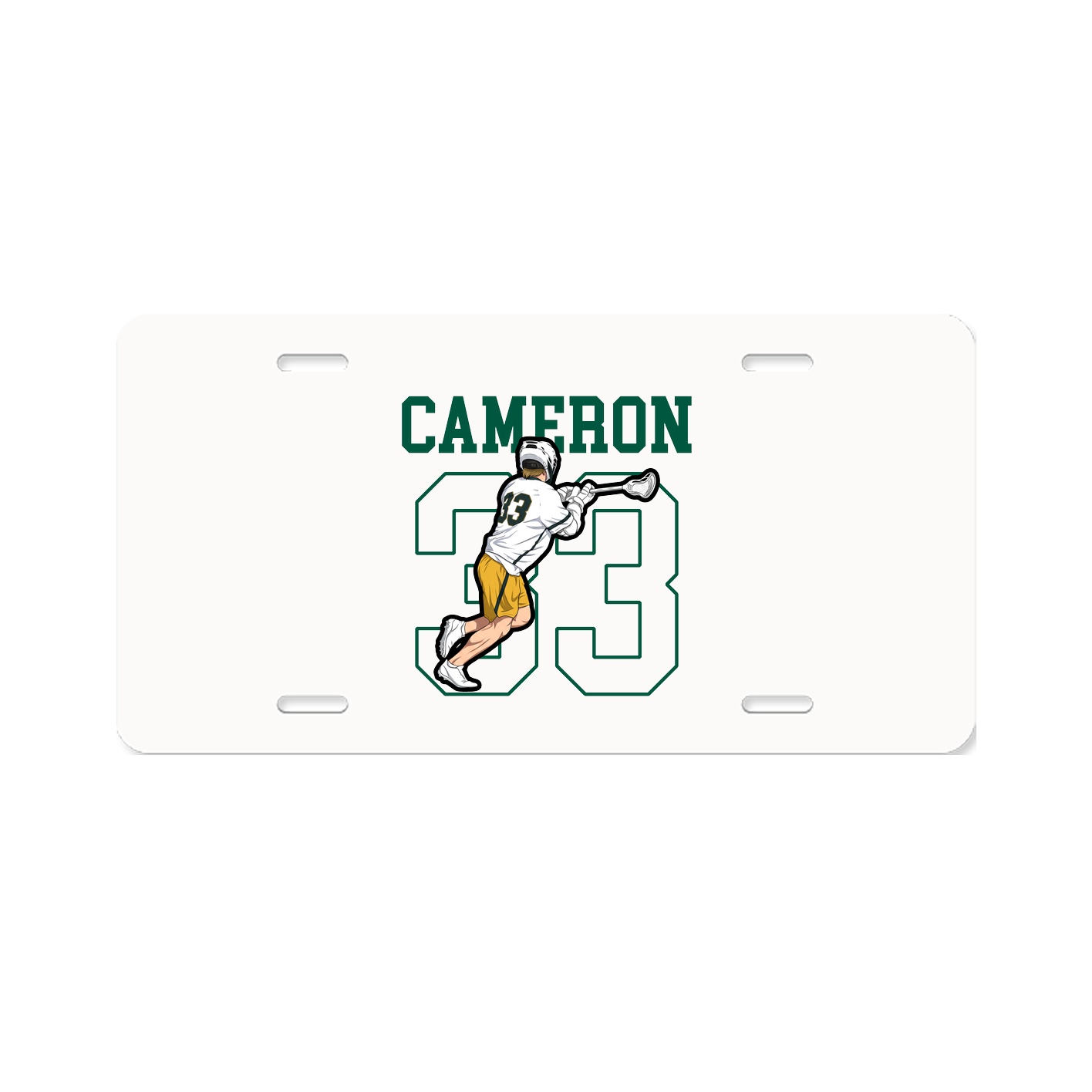 License Plate — Shirsey in Classic