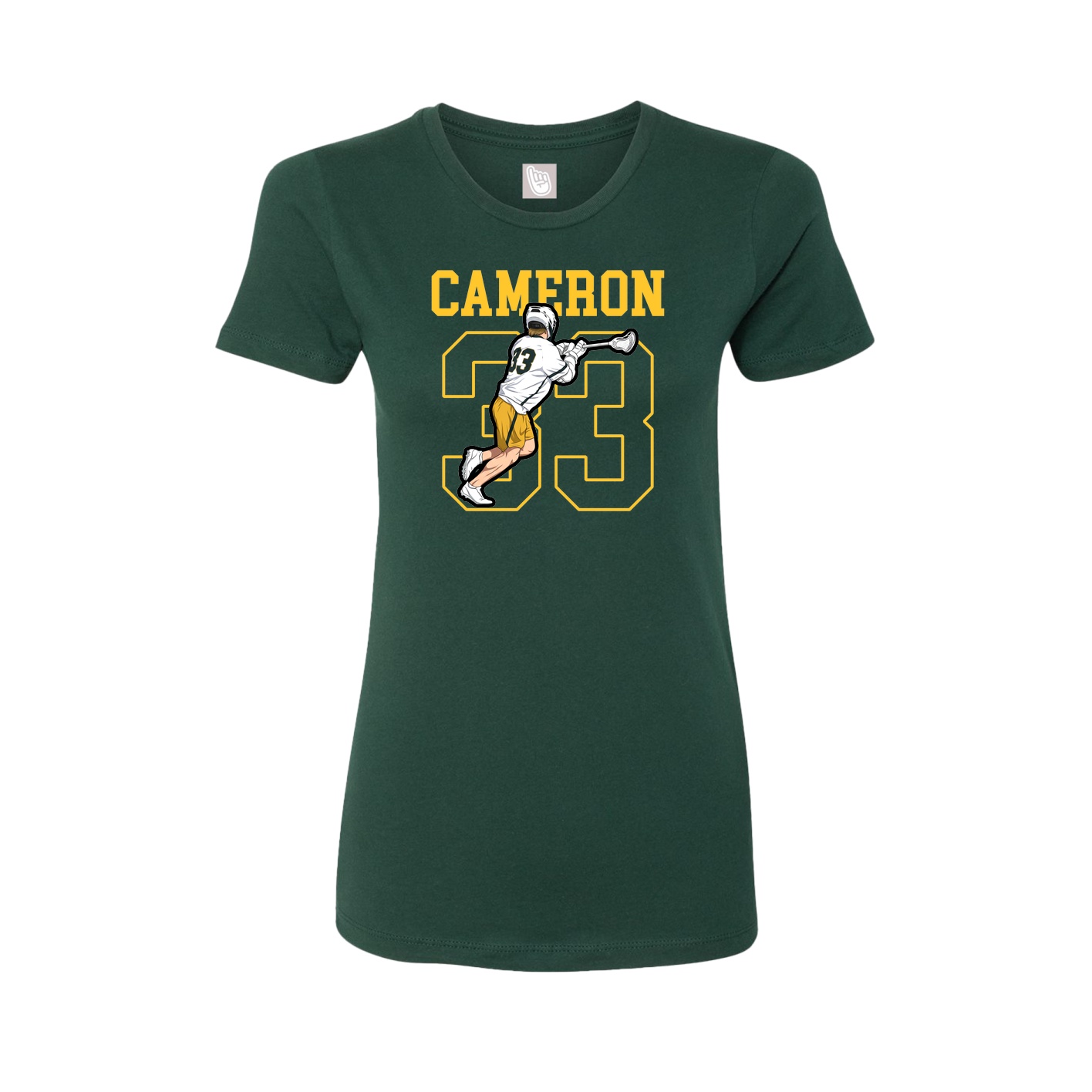 Fitted Women's Tee — Shirsey in Green