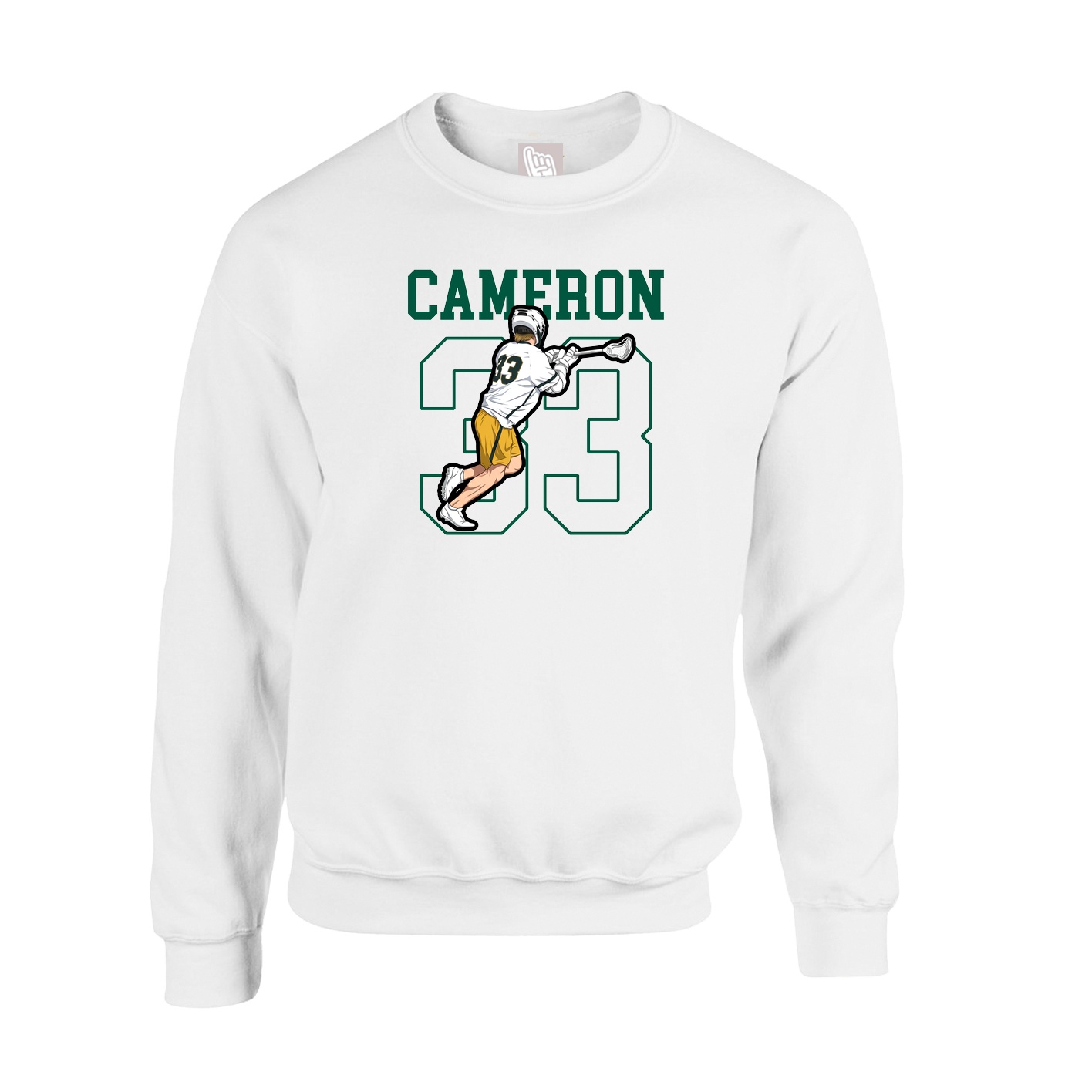 Fleece Crew — Shirsey in White
