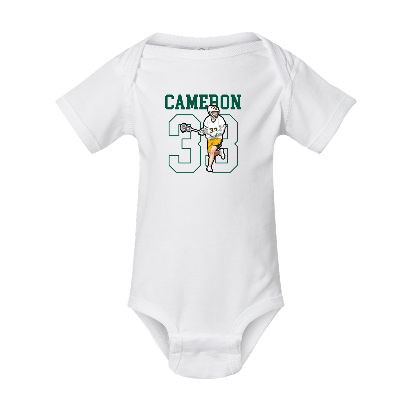Baby Onesie — Shirsey in White