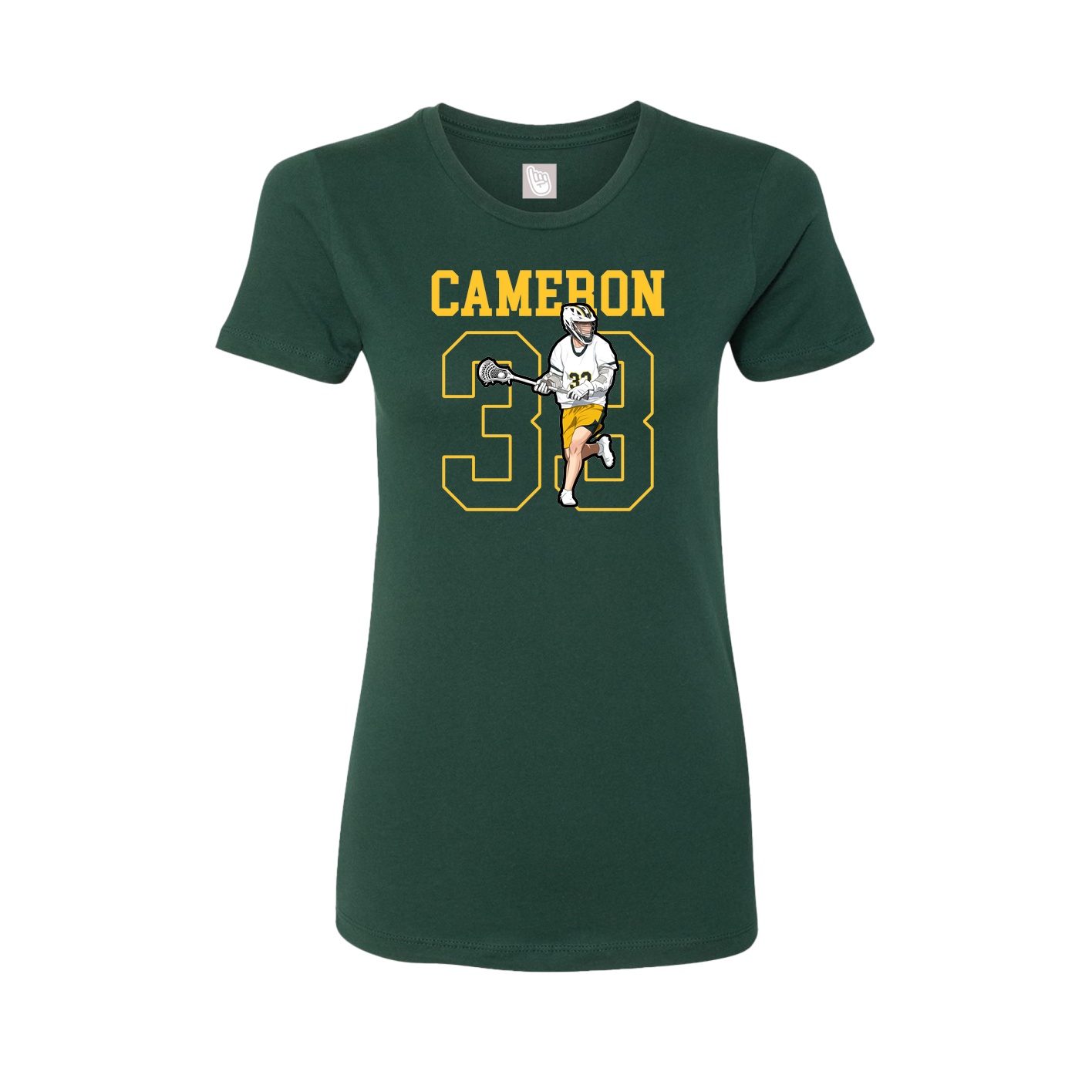 Fitted Women's Tee — Shirsey in Green