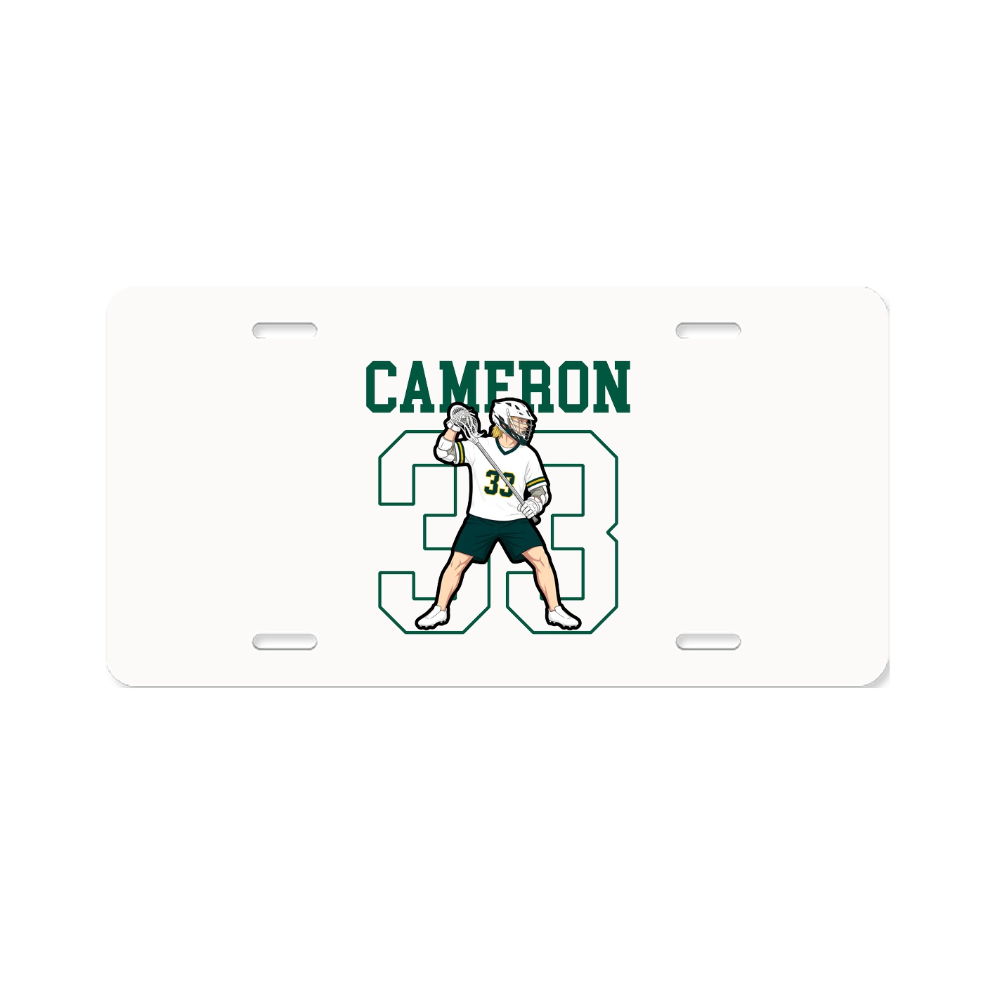 License Plate — Shirsey in Classic