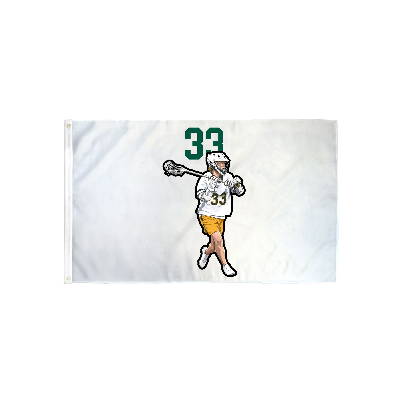 3x5 Flag — Number Top in Classic