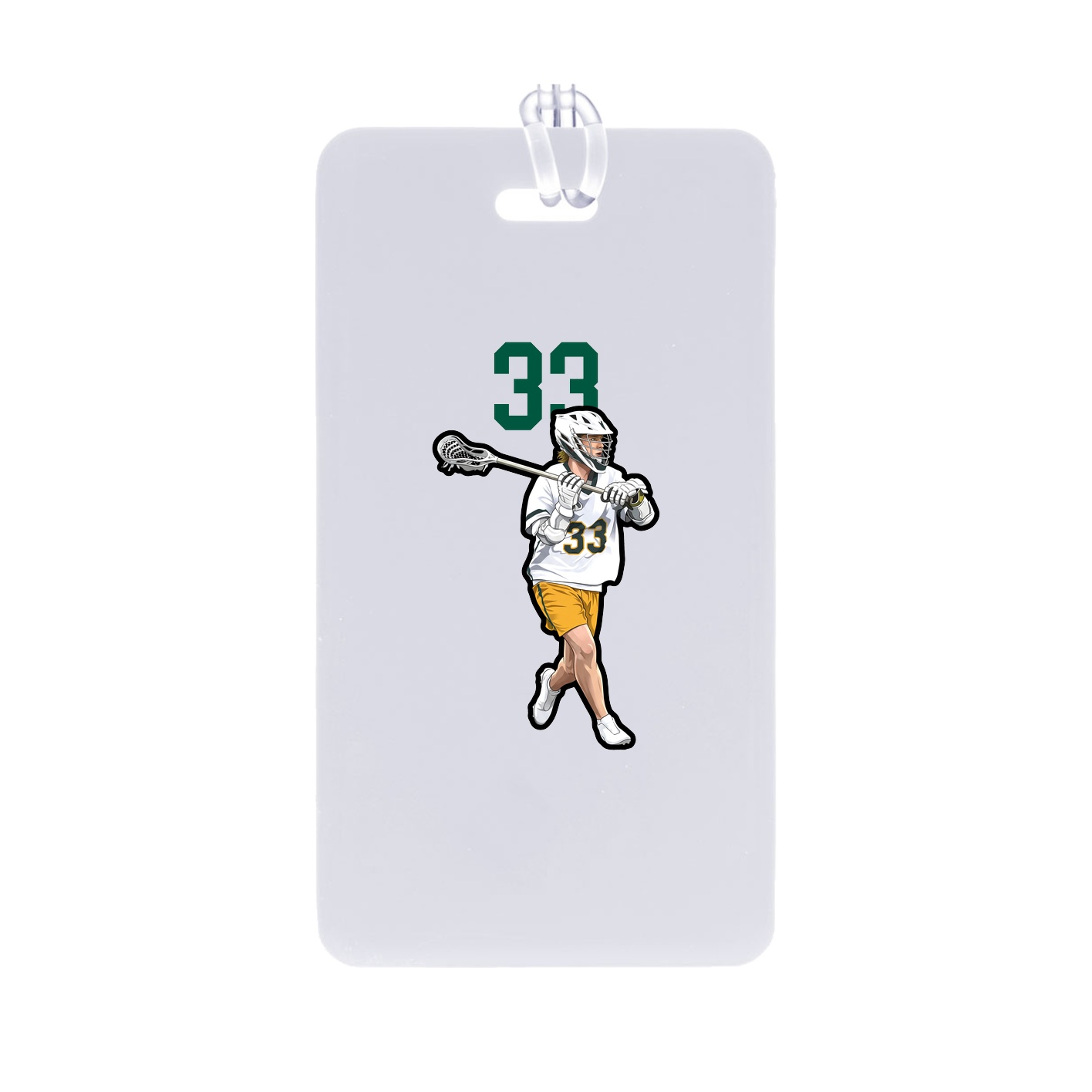 Bag Tag — Number Top in Classic